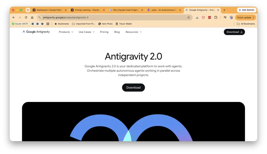 Building with Antigravity.