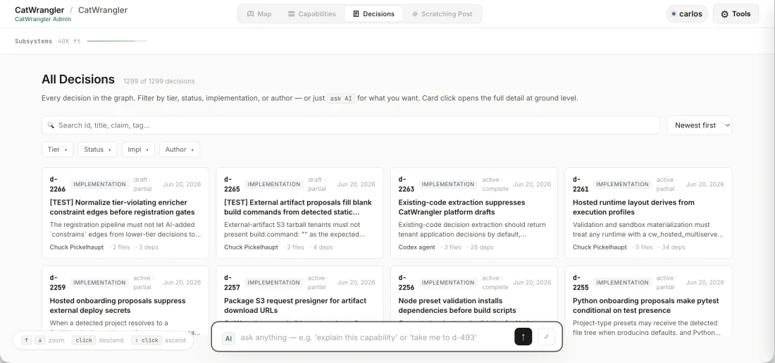 A decision in plain, readable text.